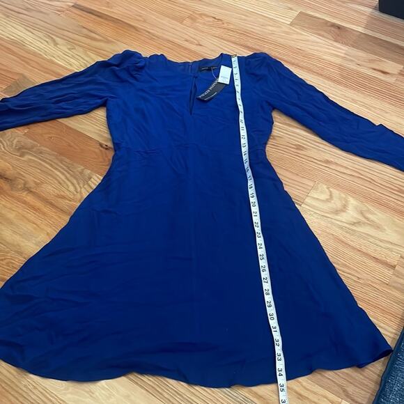 Banana Republic navy midi dress size 4 new with tag - Picture 3 of 6